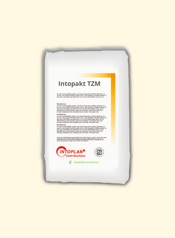 Trasshaltiger Natursteinverlegemörtel Intopakt TZM