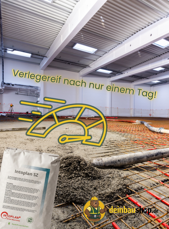 Intoplan SZ – Schnellestrich Zement (25 kg) – Bild 2