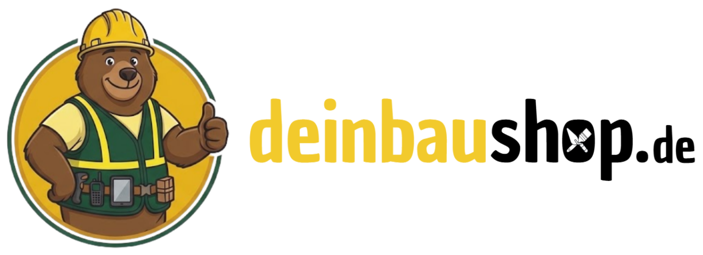 Bär mit Schriftzug deinbaushop.de