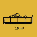 Container 15 m³ – für große Baustellen