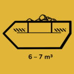 Container bis 7 m³ (offen) – für Bauschutt & Renovierung